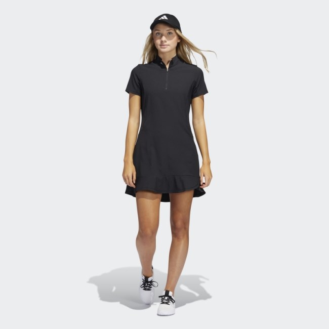 Black Adidas Frill Dress