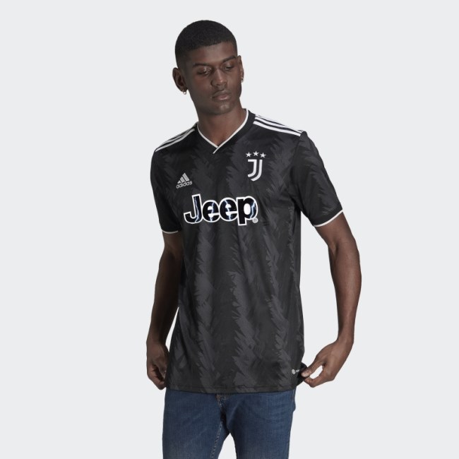 Adidas Black Juventus 22/23 Away Jersey