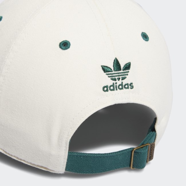 White Relaxed New Prep Hat Adidas