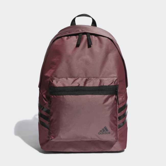 Adidas Classics Future Icons 3-Stripes Glam Backpack Red