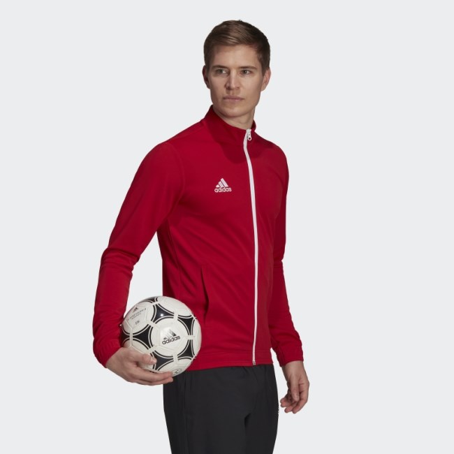 Red Entrada 22 Track Top Adidas