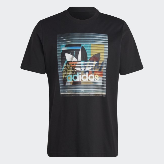 Adidas Graphics off the Grid Tee Black