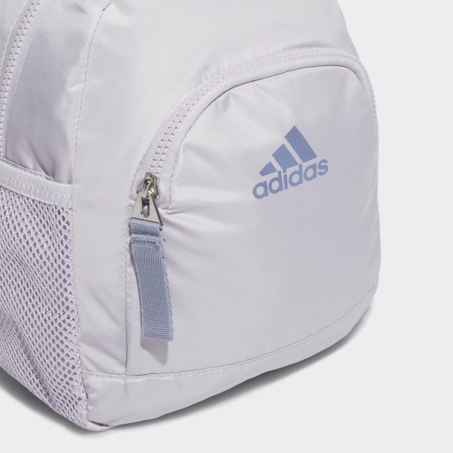 Silver Adidas Linear Mini Backpack
