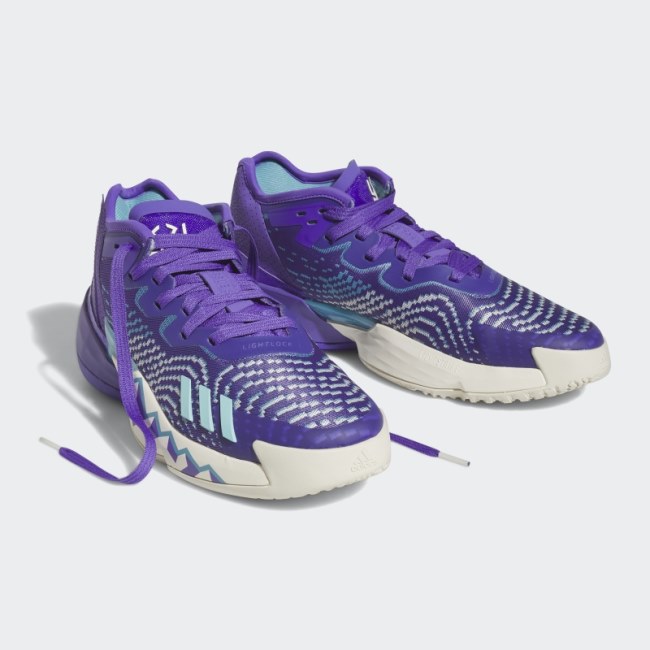 D.O.N. Issue #4 Basketball Shoes Purple Rush Adidas