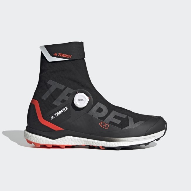 Black Adidas Terrex Agravic Tech Pro Trail Running Shoes