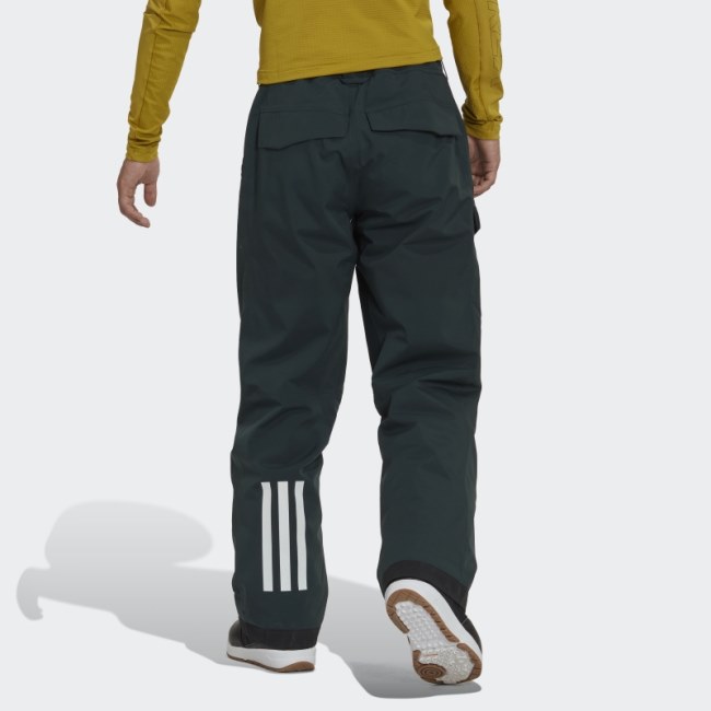 TERREX RESORT TWO LAYER INSULATED SNOW Tracksuit Bottoms Adidas Green