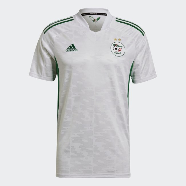 Algeria 20/21 Home Jersey Adidas White