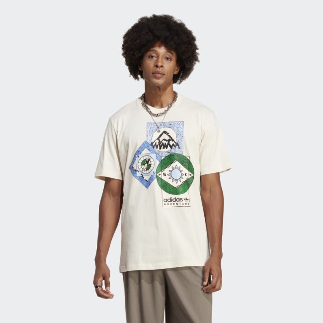 Adidas Adventure FC Tee Fashion White