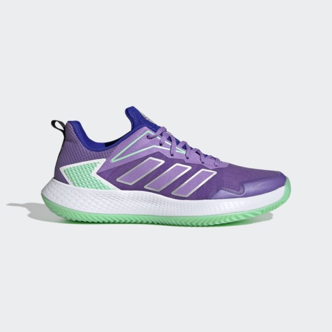 Violet Adidas Defiant Speed Clay Tennis Shoes