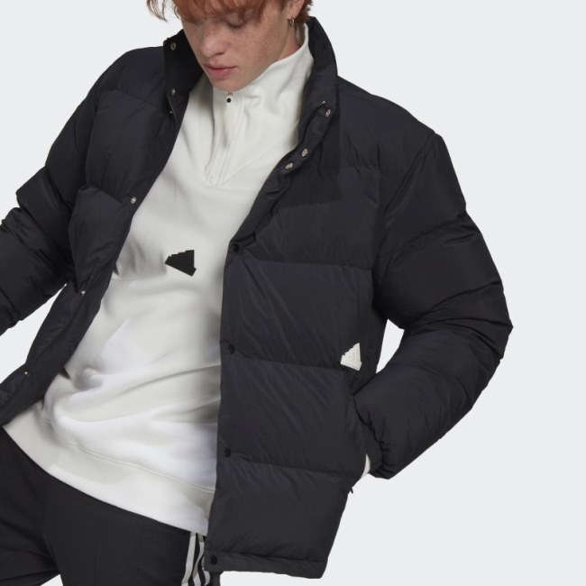 Adidas Puffer Jacket Black