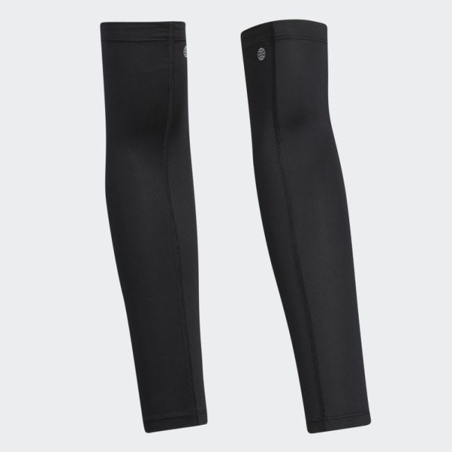 Adidas Black Arm Sleeves Wrist-Length