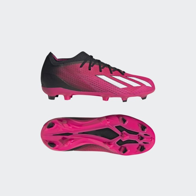 Adidas Pink X Speedportal.1 Firm Ground Boots