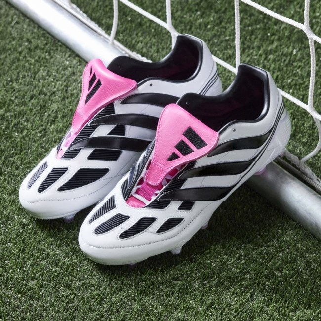 Predator Precision+ Firm Ground Cleats Adidas White