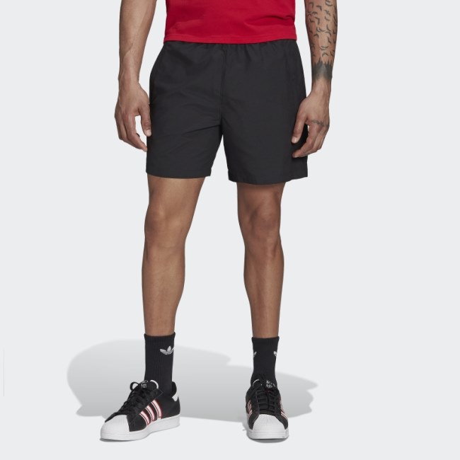 Manchester United DNA Downtime Shorts Black Adidas