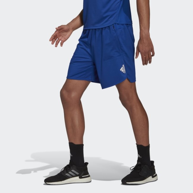 Adidas Royal Blue Designed for Training HEAT.RDY HIIT Shorts