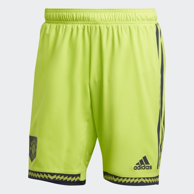 Slime Adidas Manchester United Third Authentic Shorts