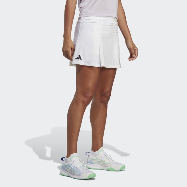 Club Tennis Pleated Skirt Adidas White