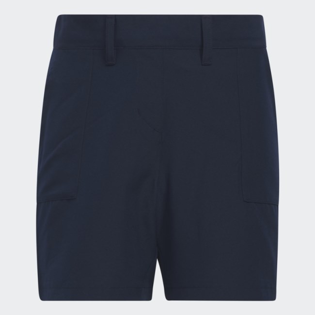 Navy Adidas Pull-on Shorts