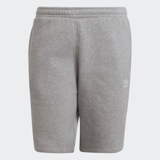 Adicolor Essentials Trefoil Medium Grey Shorts Adidas