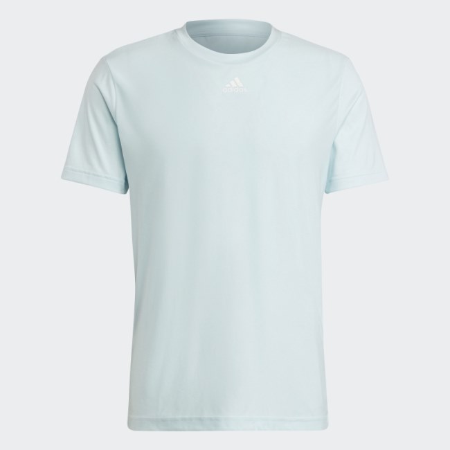 Blue Training 3-Bar Graphic T-Shirt Adidas