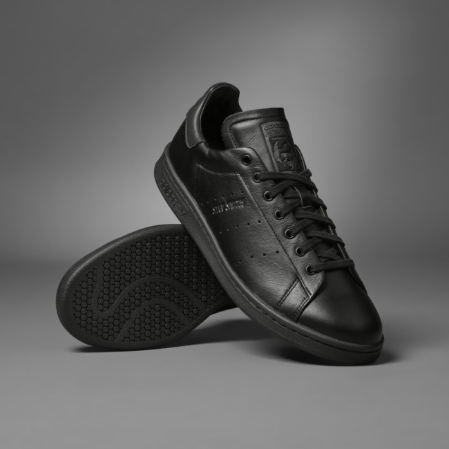 Black Stan Smith Lux Shoes Adidas