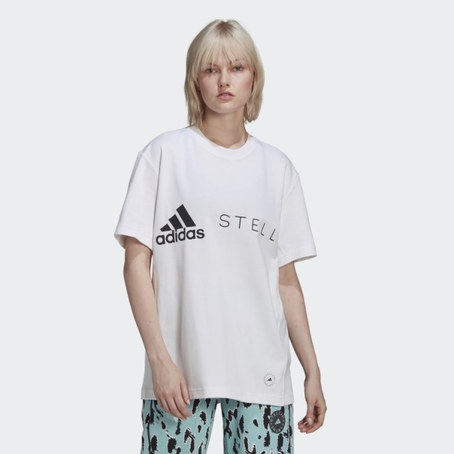 Adidas by Stella White McCartney Logo Tee Hot