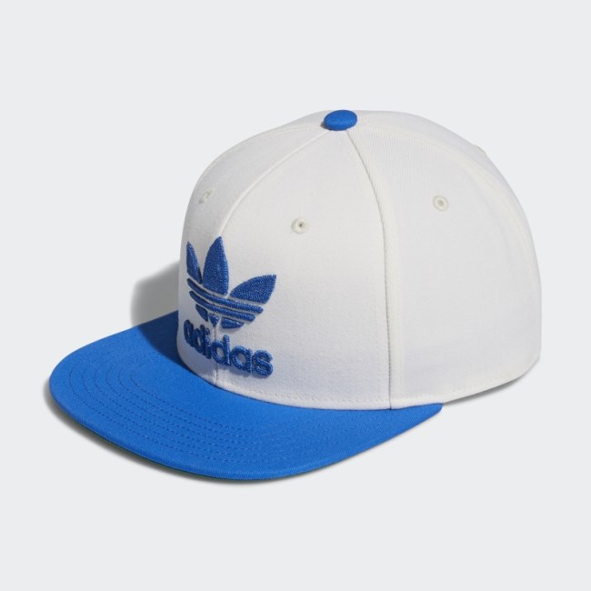 Adidas Trefoil Snapback Hat Blue Bird
