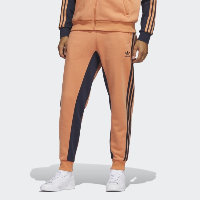 Hazy Copper SST Fleece Track Pants Adidas