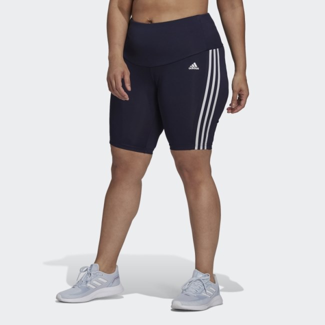 Designed 2 Move High-Rise Sport Short Tights (Plus Size) Ink Adidas