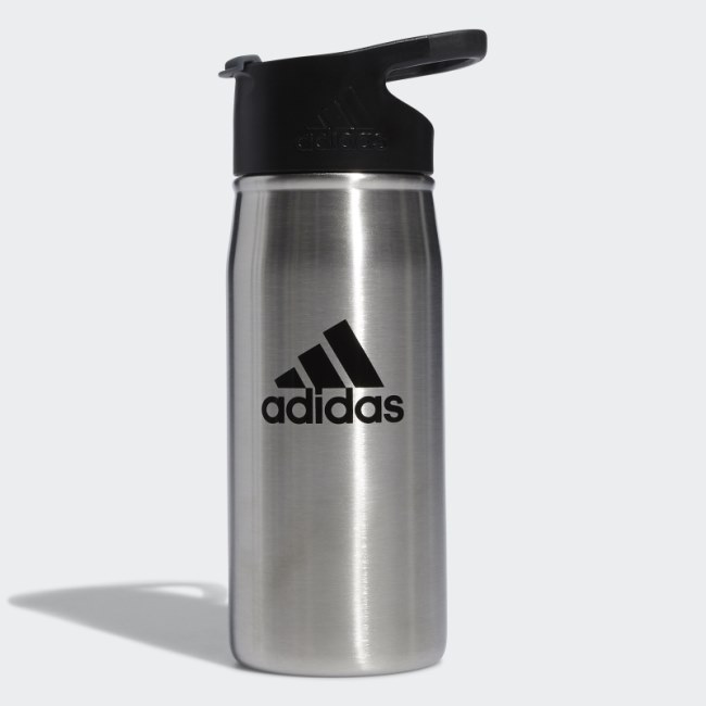 Adidas Steel Flip 16 Metal Bottle Clear