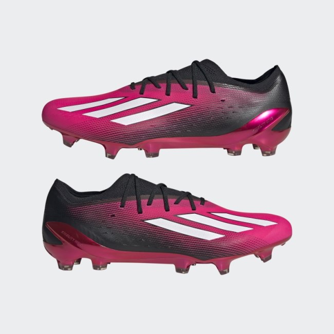 Pink X Speedportal.1 Firm Ground Cleats Adidas