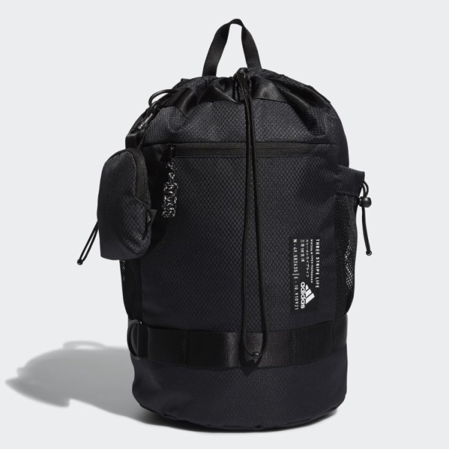 Convertible Bucket Backpack Black Adidas