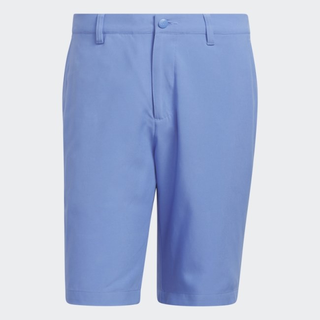 Blue Adidas Ultimate365 10-Inch Golf Shorts