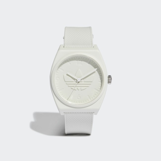 Adidas Project Two Watch White