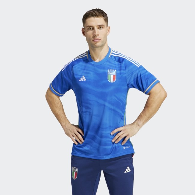 Adidas Blue Italy 23 Home Jersey
