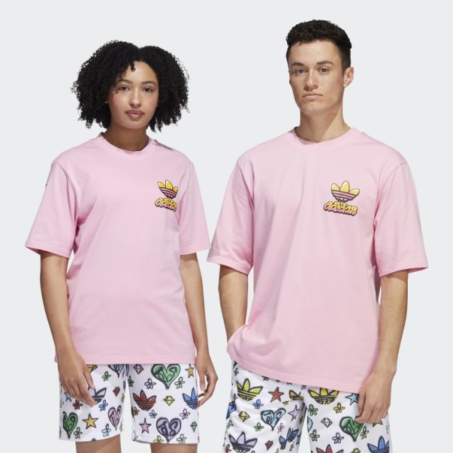 Jeremy Scott Tee (Gender Neutral) Light Pink Adidas