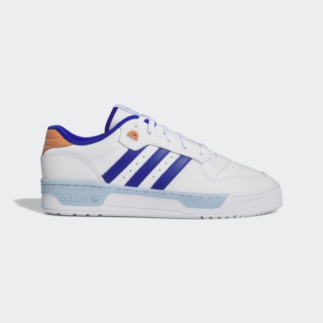 Adidas White Rivalry Shoes