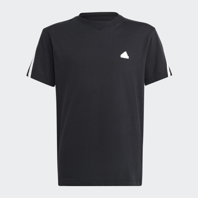 Adidas Future Icons 3-Stripes Tee White