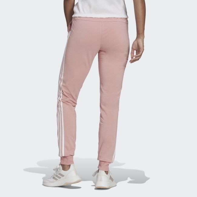 Mauve Essentials 3-Stripes Pants Adidas