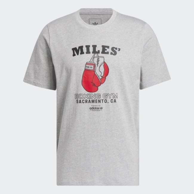 Scarlet Adidas Miles' Business Short Sleeve Tee Fashion