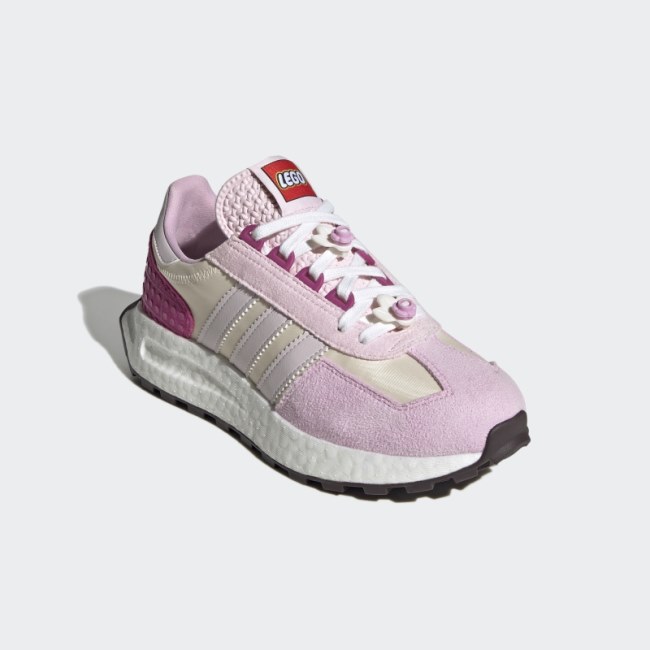 Frost Pink Adidas x LEGO Retropy E5 Shoes Fashion