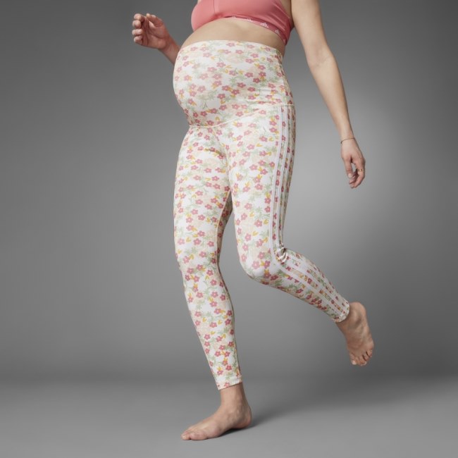 Multicolor Grow Positivity Short Tights (Maternity) Adidas