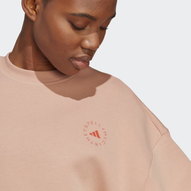 Adidas by Stella McCartney Sweatshirt Fashion Soft Almond