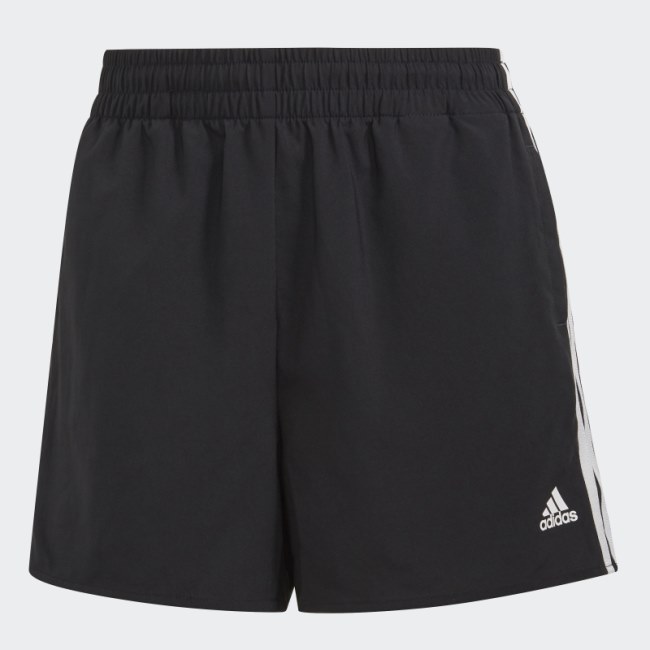 Adidas Primeblue Designed 2 Move Woven 3-Stripes Sport Shorts Black