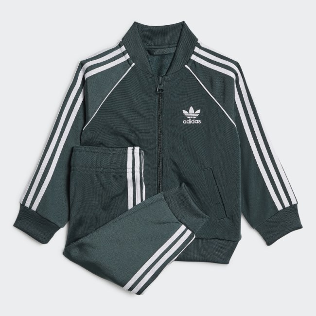 Adicolor SST Track Suit Adidas Mineral Green