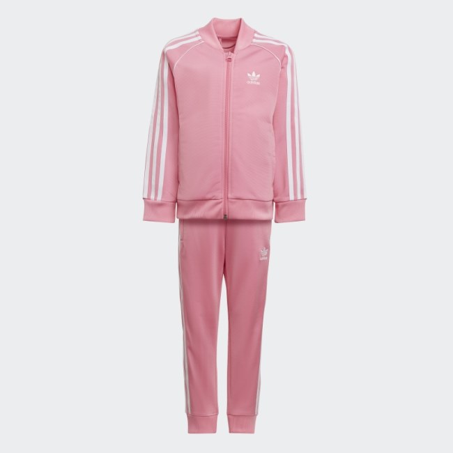 Adidas Adicolor SST Track Suit Pink