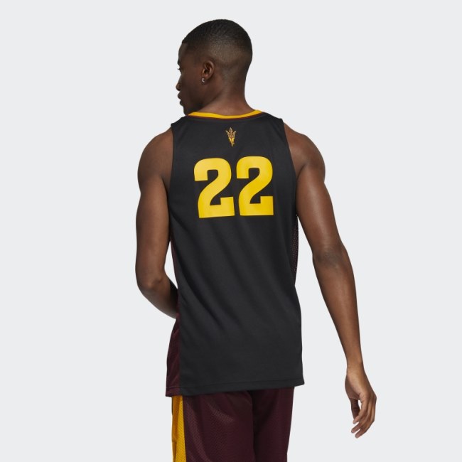 Black Adidas Sun Devils Swingman Jersey