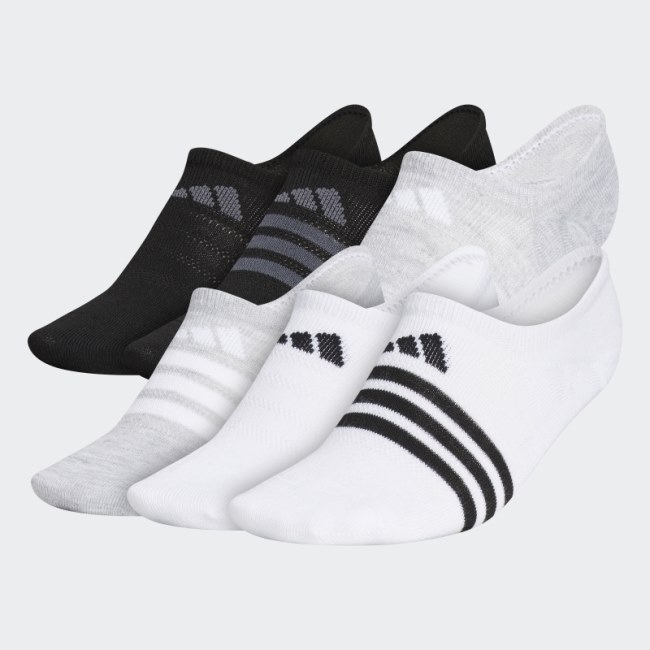 Adidas Superlite Super-No-Show Socks 6 Pairs Multicolor