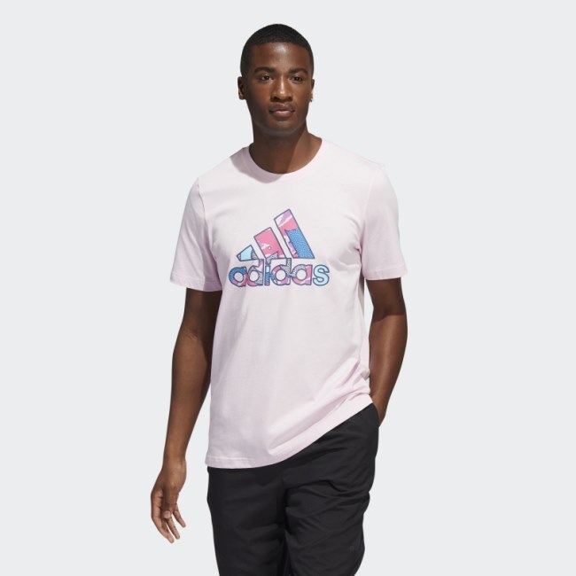 BOTG Badge of Sport Graphic Tee Pink Adidas