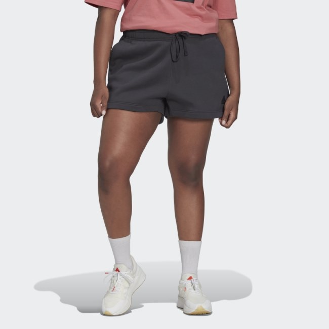Carbon Adidas Sweat Shorts (Plus Size)